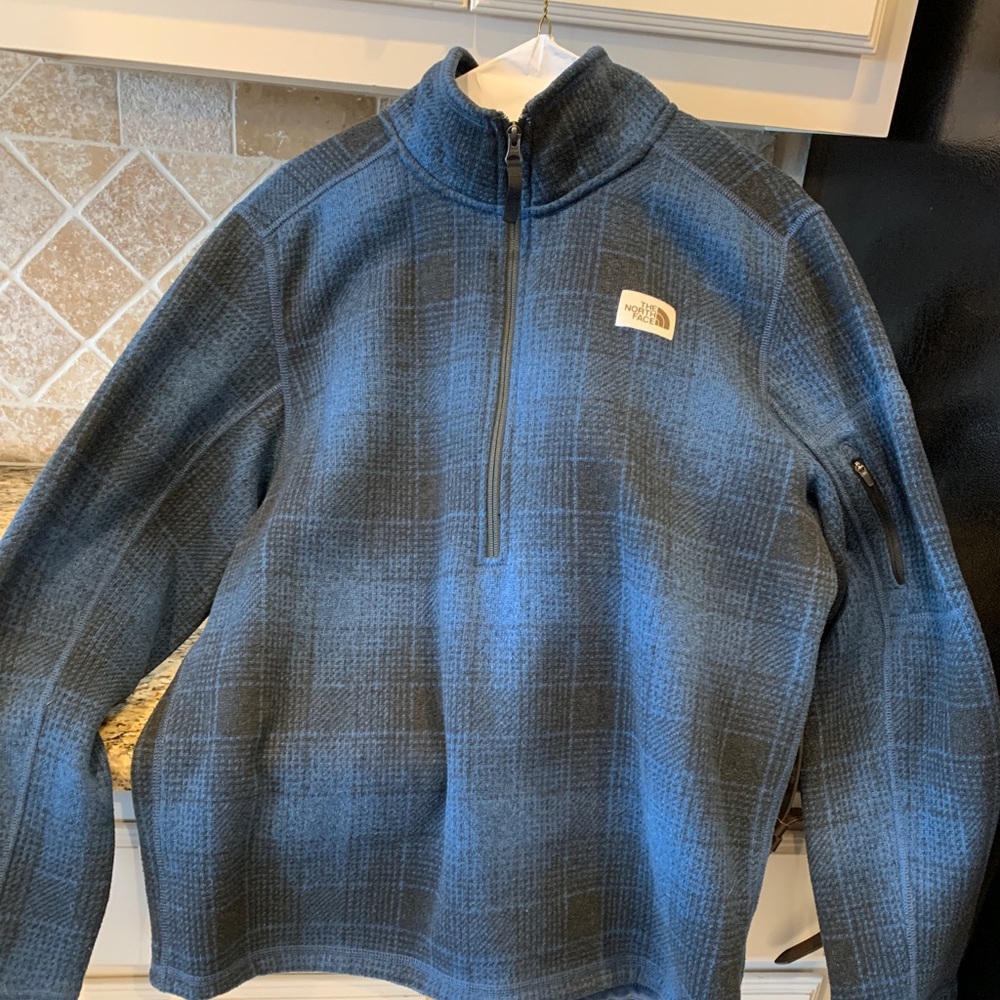 North Face 3/4 zip